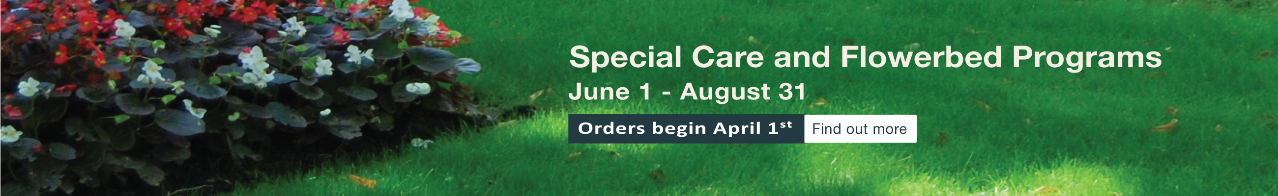 Special Care and Flower Bed Programs