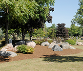 Scattering garden at Thornton Cemetery