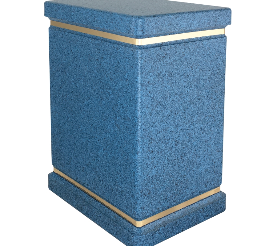 blue urn rectangle