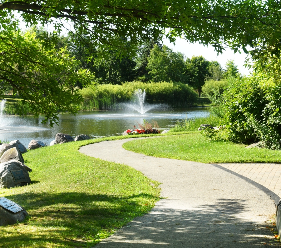 Meadowvale Cemetery pond