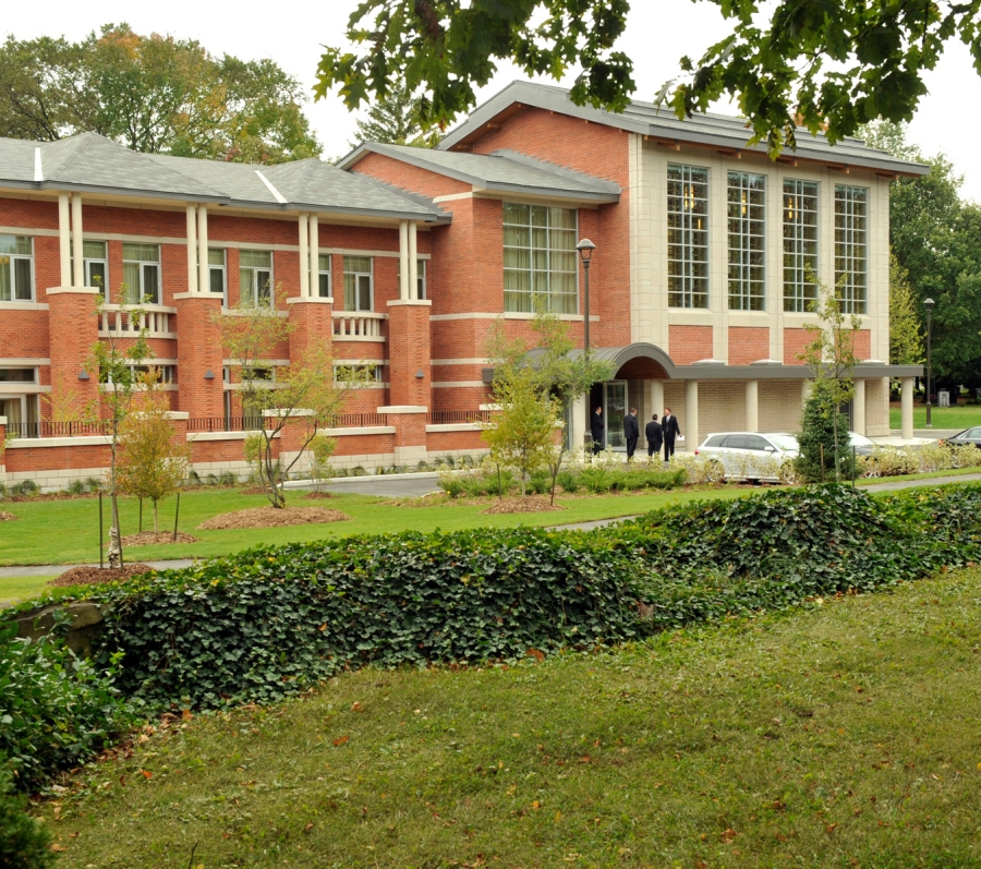 exterior shot of the Mount Pleasant Funeral centre