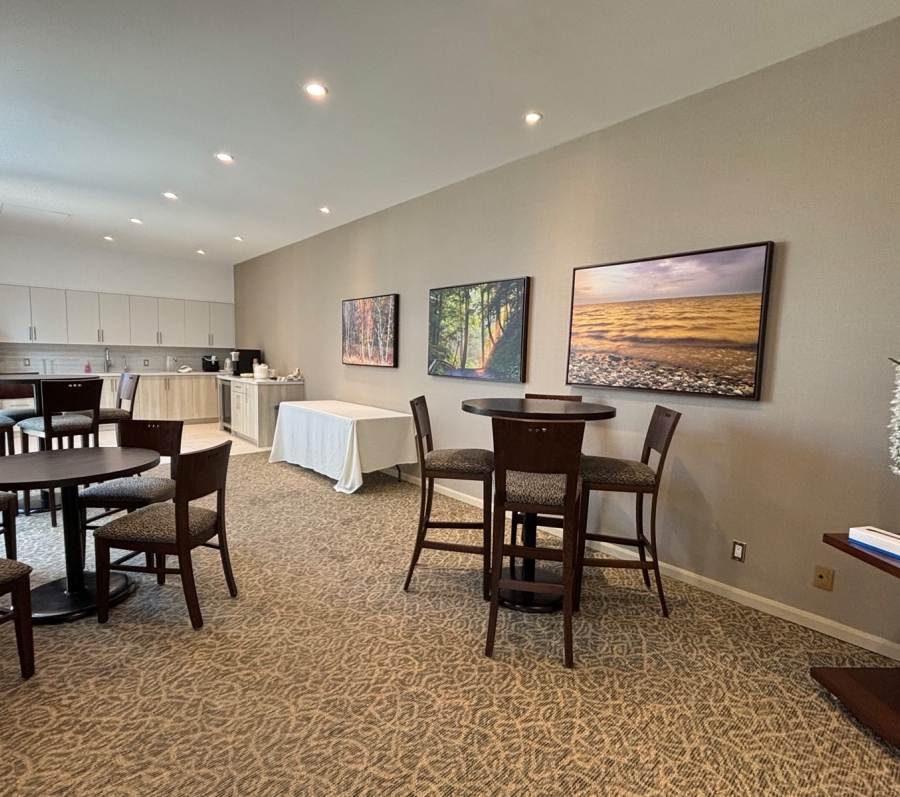 TSA Mississauga Funeral Centre lounge