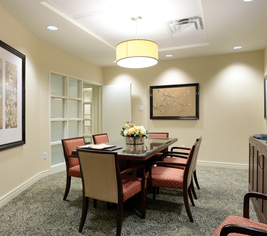 TSA Pickering Funeral Centre arrangement room