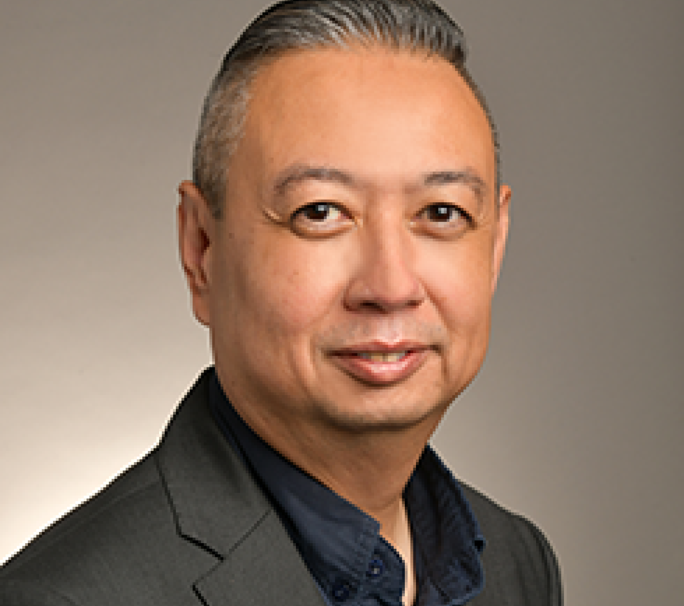 asian man with short hair