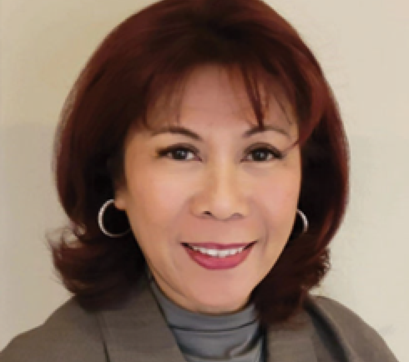asian woman smiling