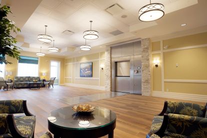 Cremation Witnessing Area at Thornton