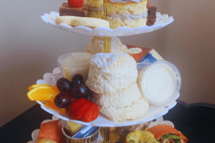 cupcakes and fruit
