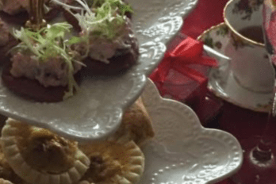 platter of food