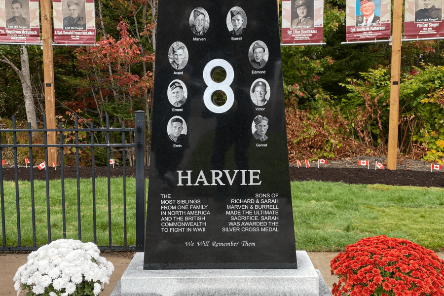 Remembrance Day Harvie Memorial