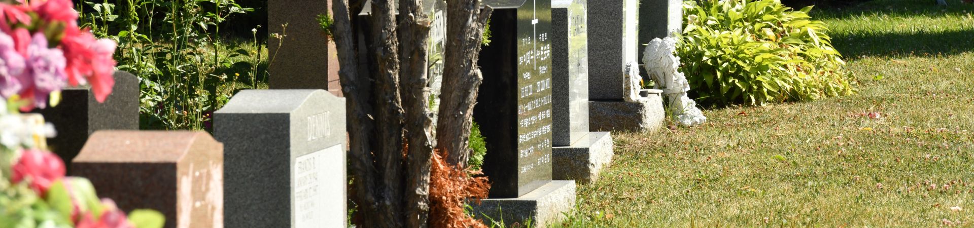 monuments in ground