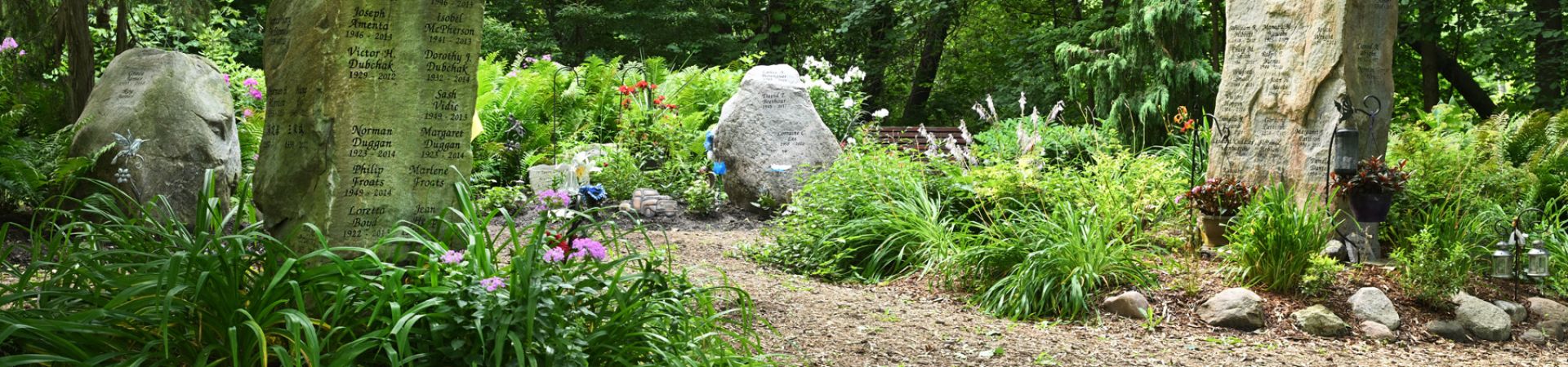 Peaceful garden